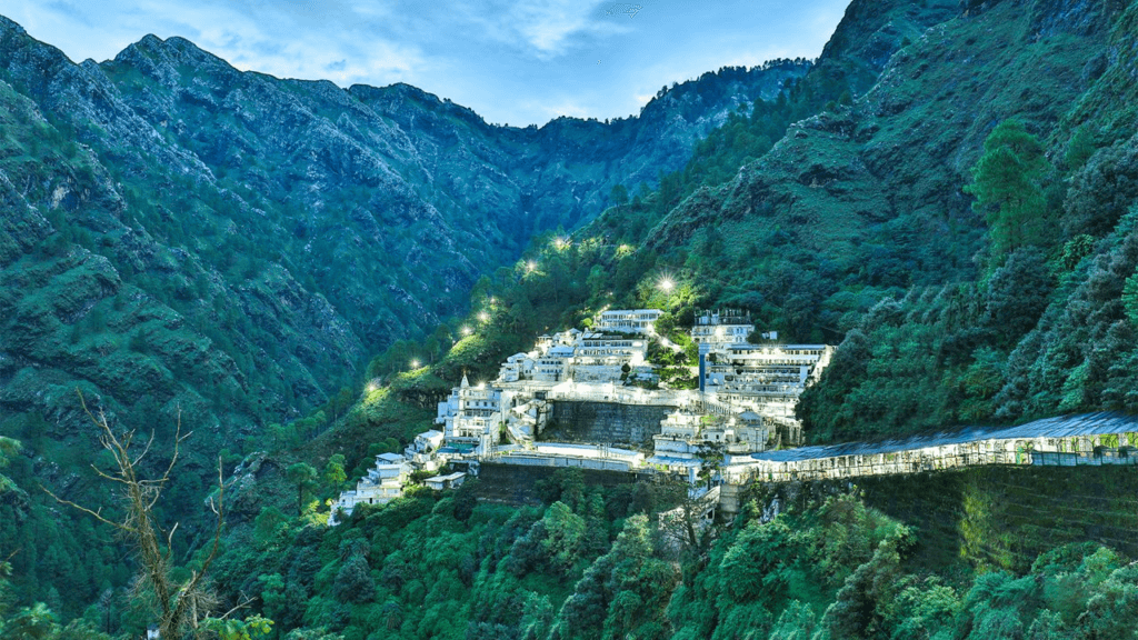 A comparative analysis of the infrastructure growth of Vaishno Devi