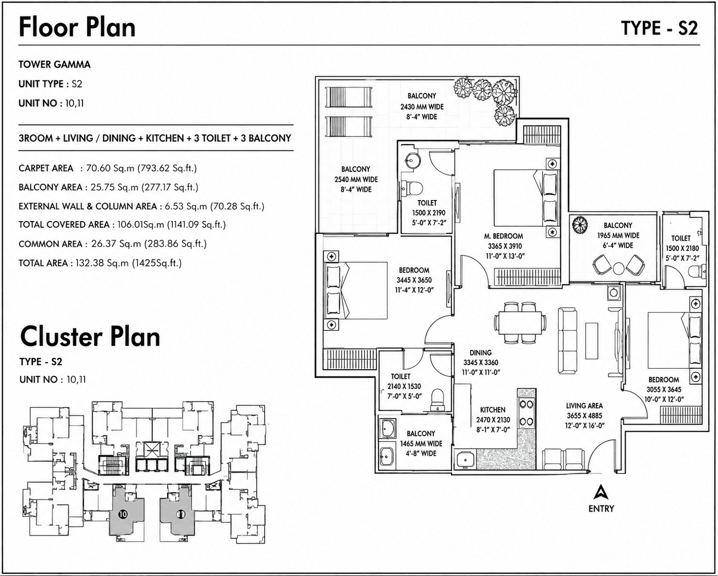 3 BHK