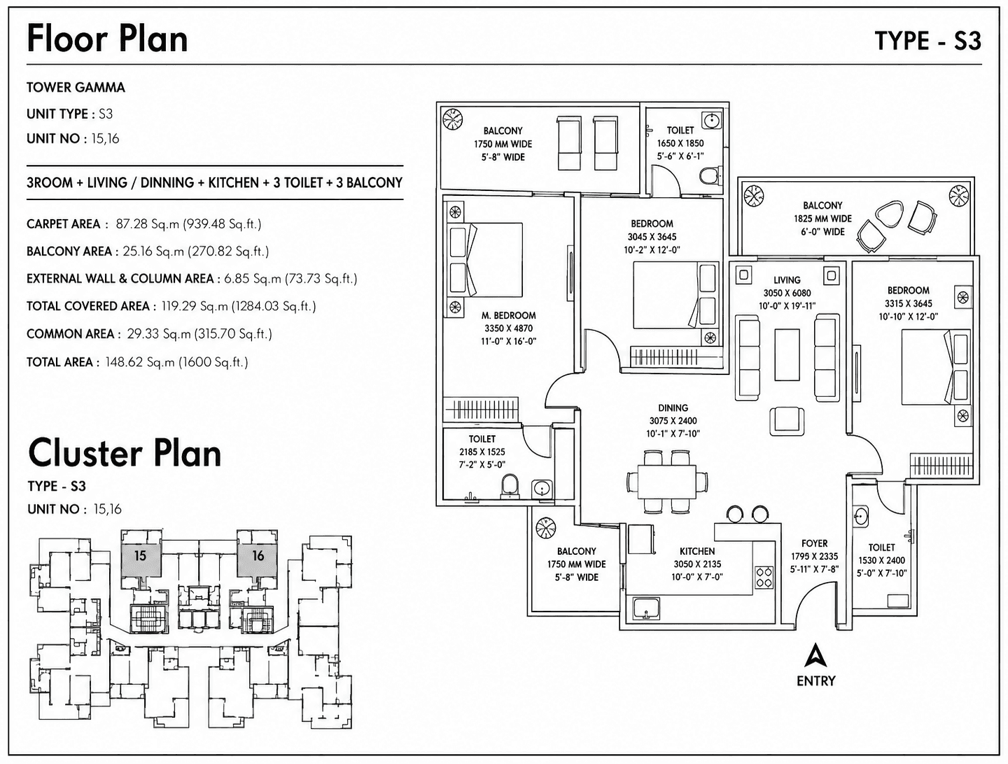 3 BHK