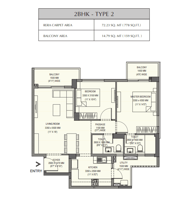 2 BHK