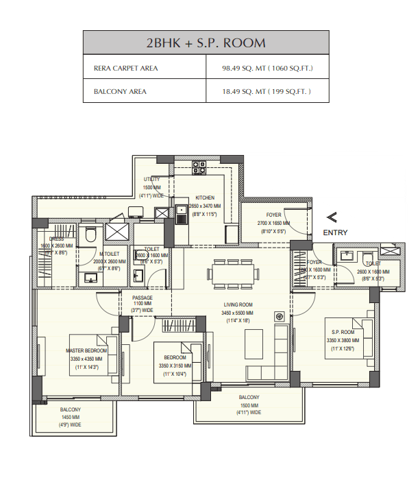 2 BHK