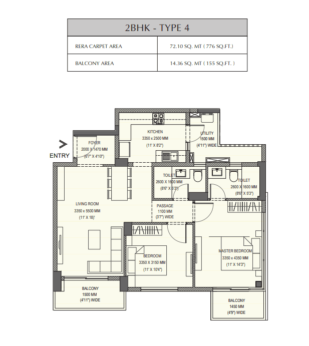 2 BHK