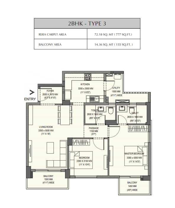 2 BHK