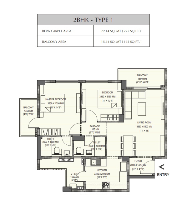 2 BHK