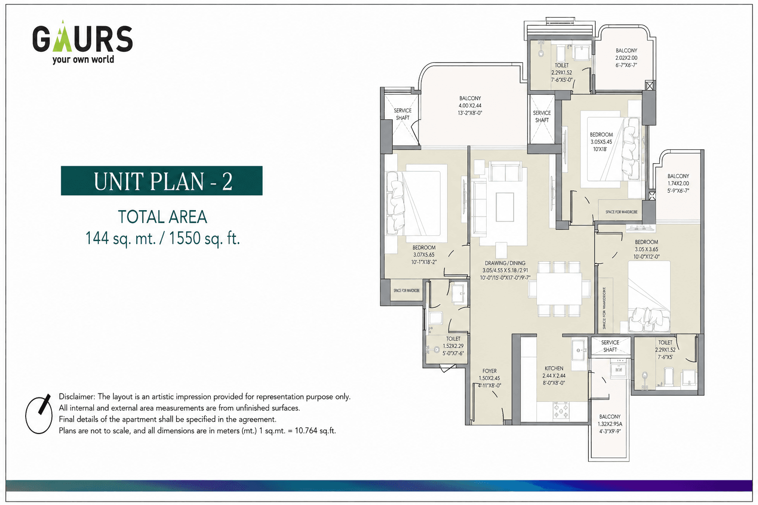 3 BHK