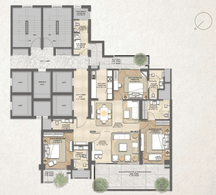 3 BHK