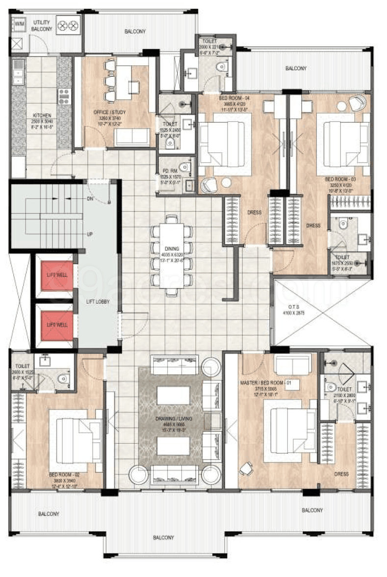 4 BHK