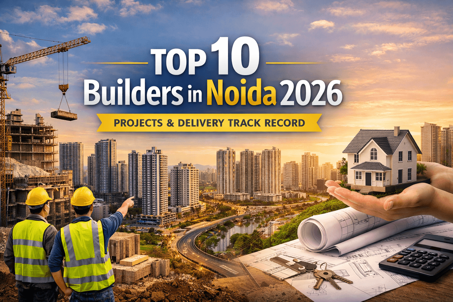 Top 10 Builders in Noida 2026 with Projects & Delivery Track Record