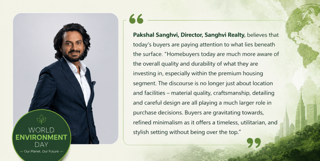Pakshal Sanghvi, Director, Sanghvi Realty