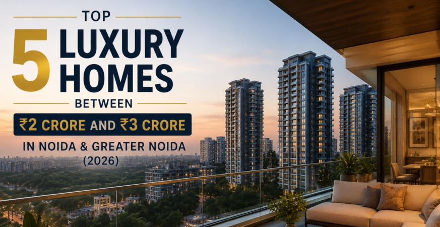 Top 5 Luxury Homes Between ₹2 Crore and ₹3 Crore in Noida & Greater Noida (2026)