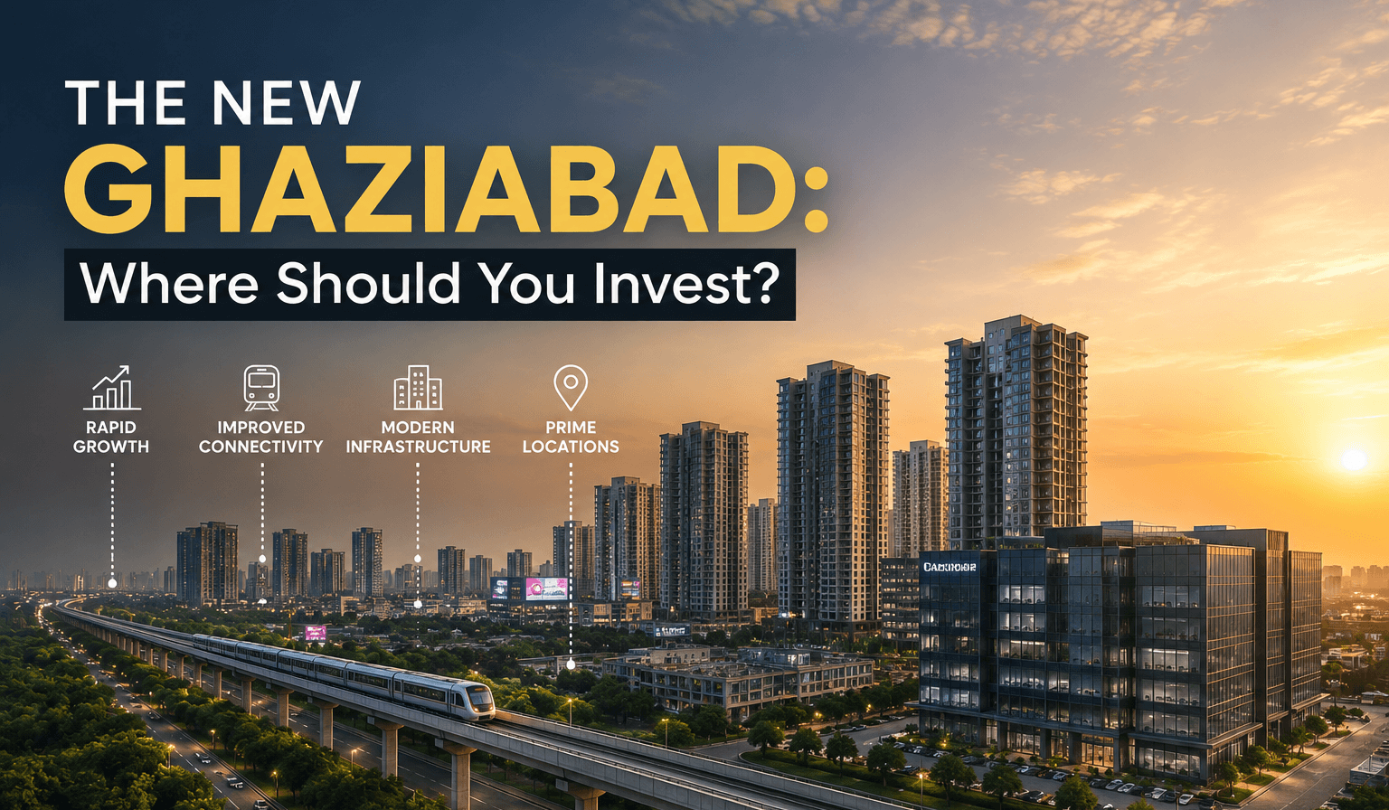 THE NEW GHAZIABAD Where Should You Invest