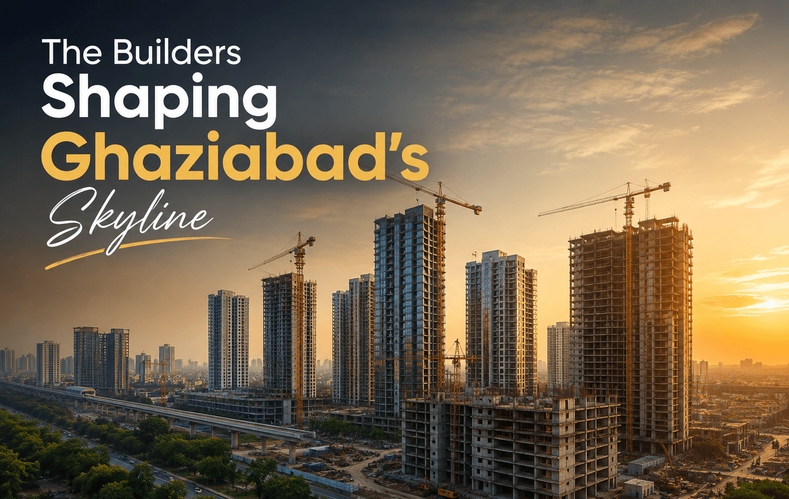 The Builders Shaping Ghaziabad's Skyline